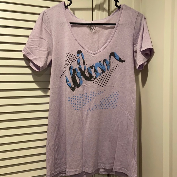 Purple Volcom Tee - Picture 1 of 3